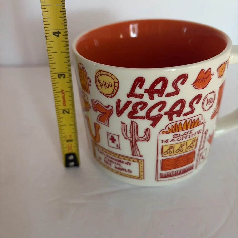 2018 Starbucks Las Vegas Coffee Mug Been There Series Across The Globe 14oz